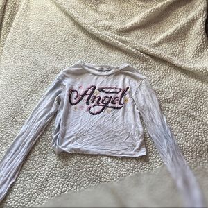 Cropped “Angel” Shirt